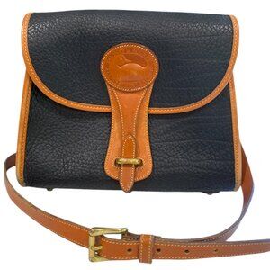 Vintage‎ Dooney & Bourke Leather Essex Crossbody Bag All Weather Leather